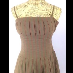 Isaac Mizrahi Size 2 Fit & Flare Pleated Sun Dress